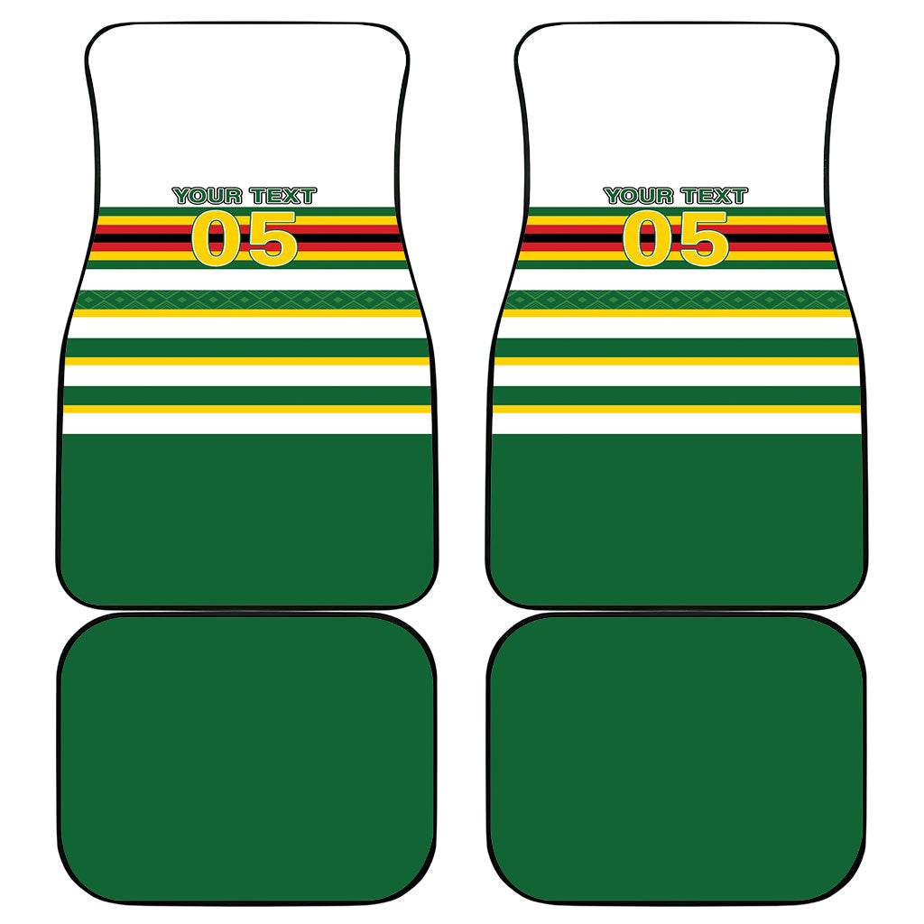 Zimbabwe Rugby Custom Car Mats Sables National Pride