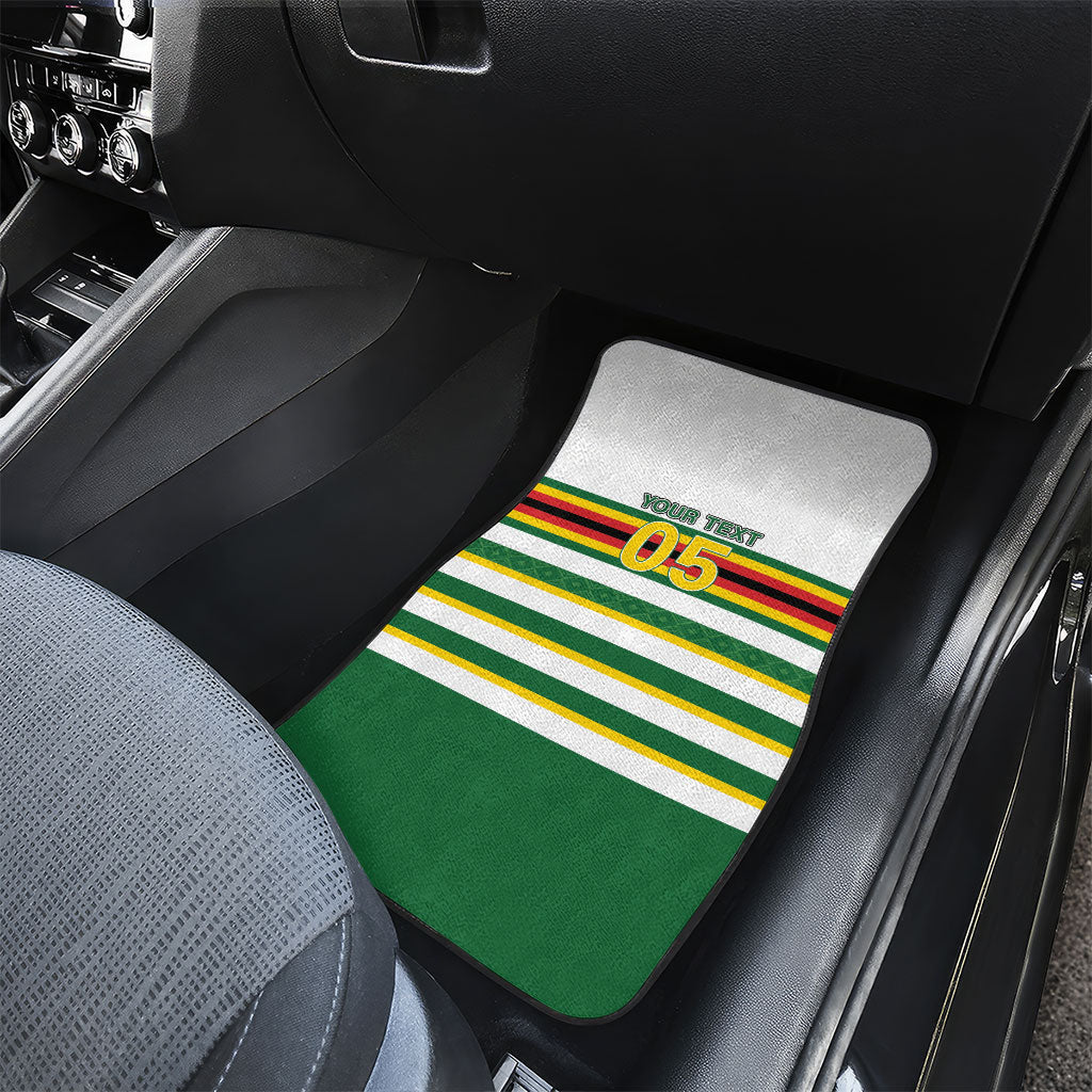 Zimbabwe Rugby Custom Car Mats Sables National Pride