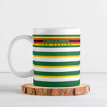 Zimbabwe Rugby Custom Ceramic Mug Sables National Pride