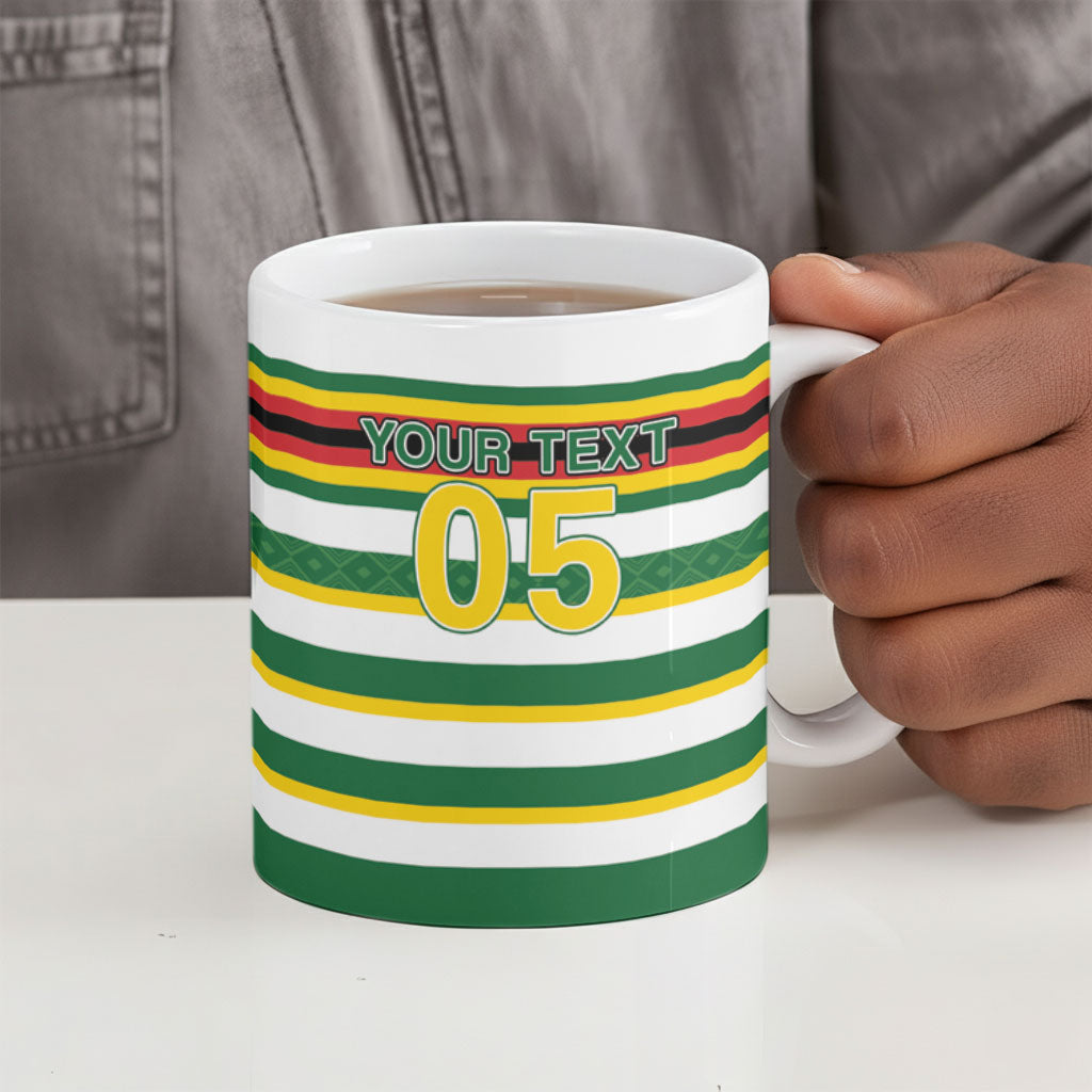 Zimbabwe Rugby Custom Ceramic Mug Sables National Pride