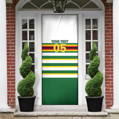 Zimbabwe Rugby Custom Door Cover Sables National Pride