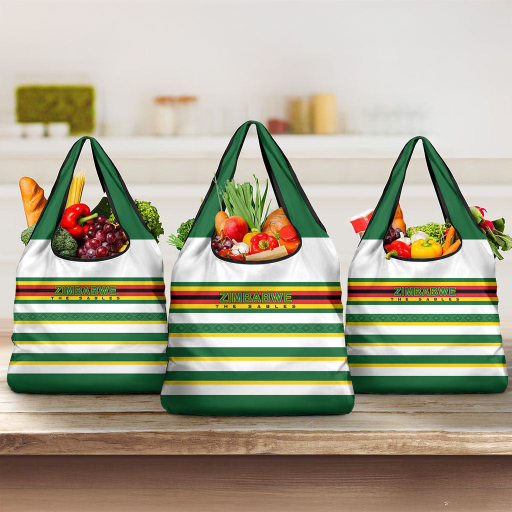 Zimbabwe Rugby Grocery Bag Sables National Pride