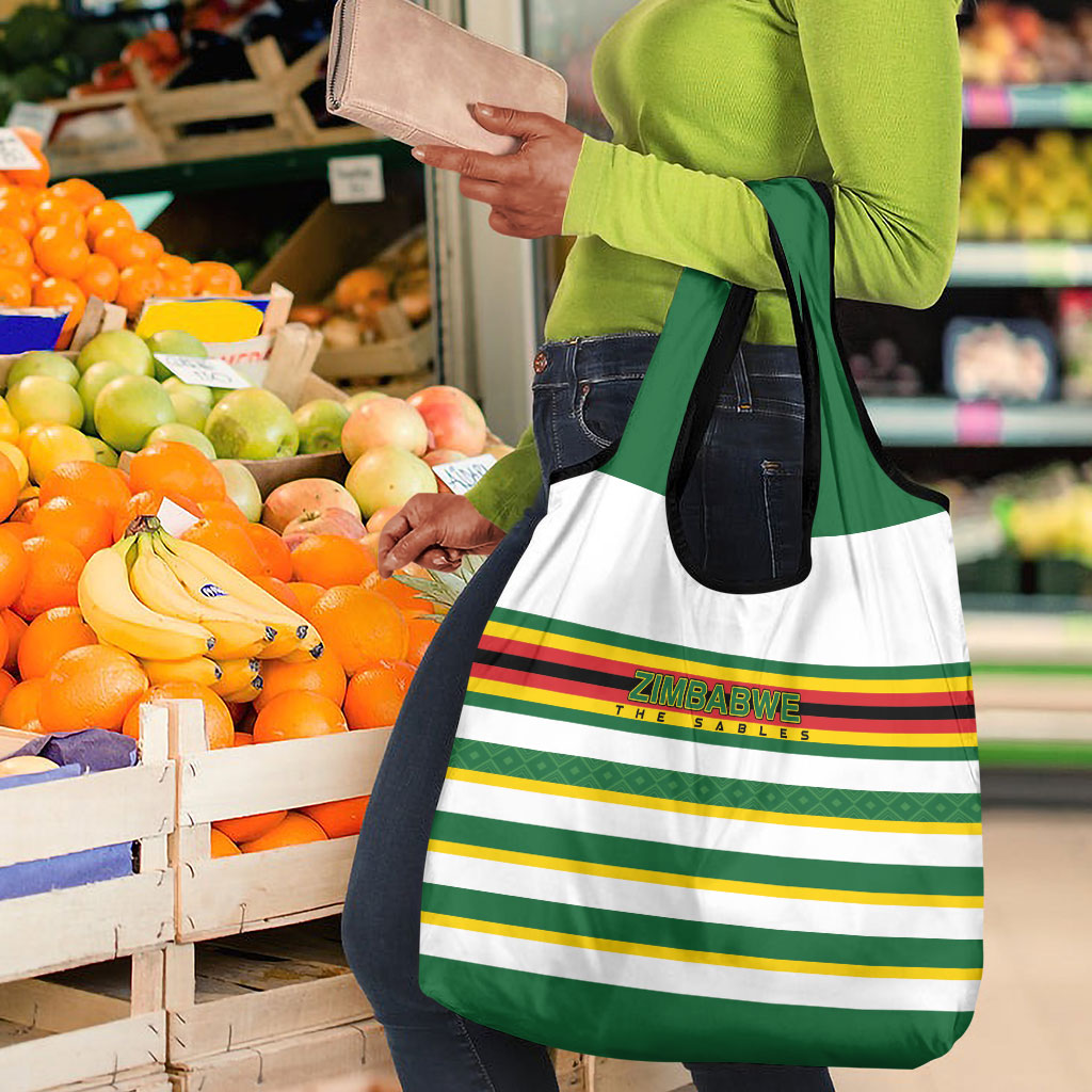 Zimbabwe Rugby Grocery Bag Sables National Pride