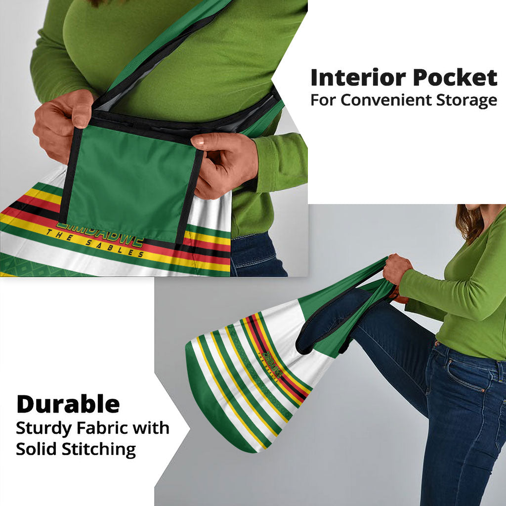 Zimbabwe Rugby Grocery Bag Sables National Pride