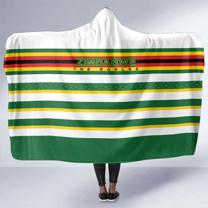 Zimbabwe Rugby Hooded Blanket Sables National Pride