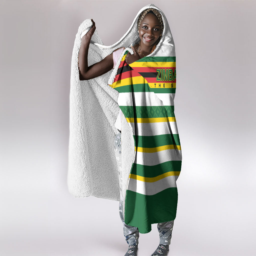 Zimbabwe Rugby Hooded Blanket Sables National Pride