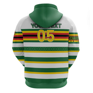 Zimbabwe Rugby Custom Hoodie Sables National Pride