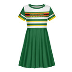 Zimbabwe Rugby Custom Kid Short Sleeve Dress Sables National Pride