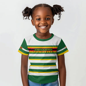 Zimbabwe Rugby Custom Kid T shirt Sables National Pride