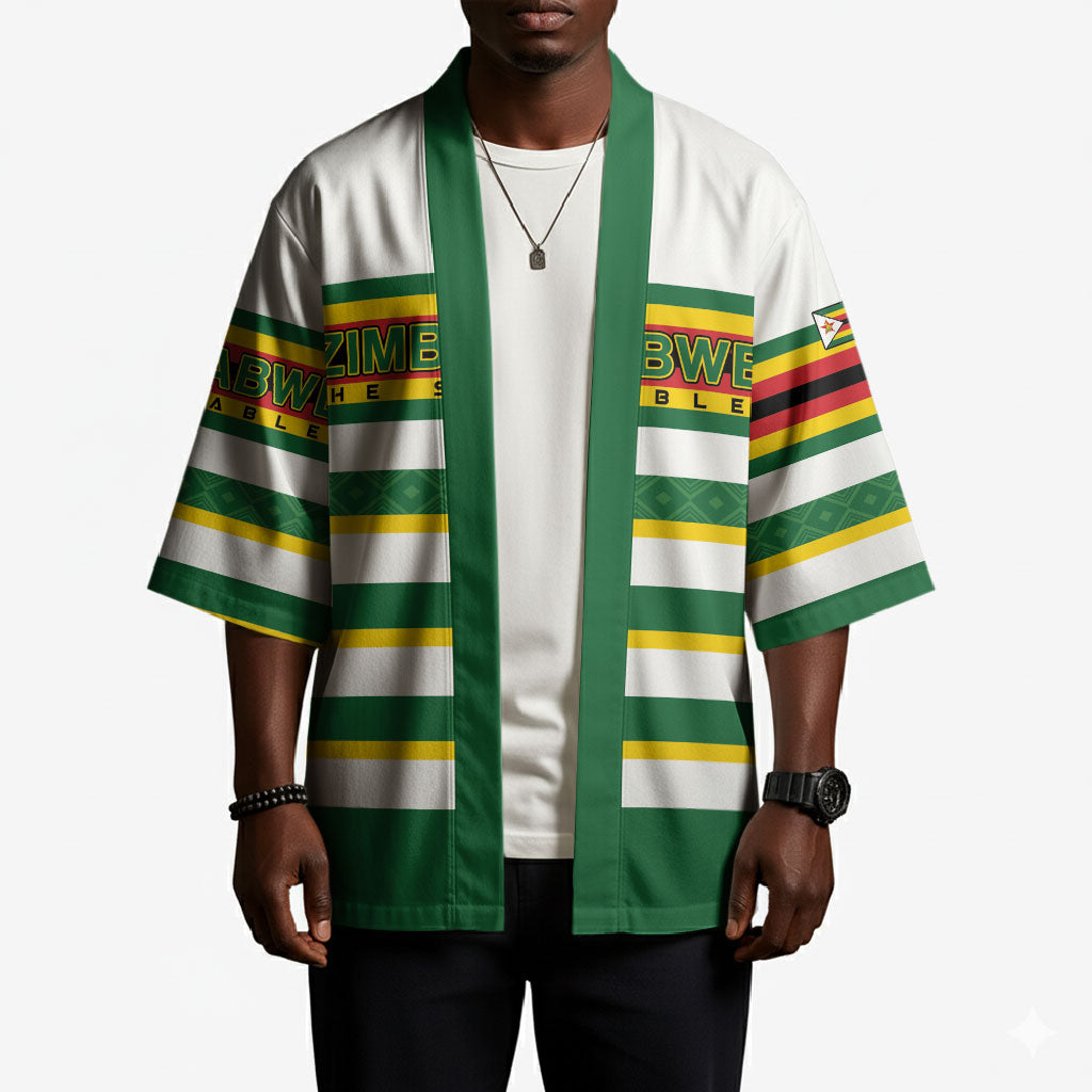Zimbabwe Rugby Custom Kimono Sables National Pride