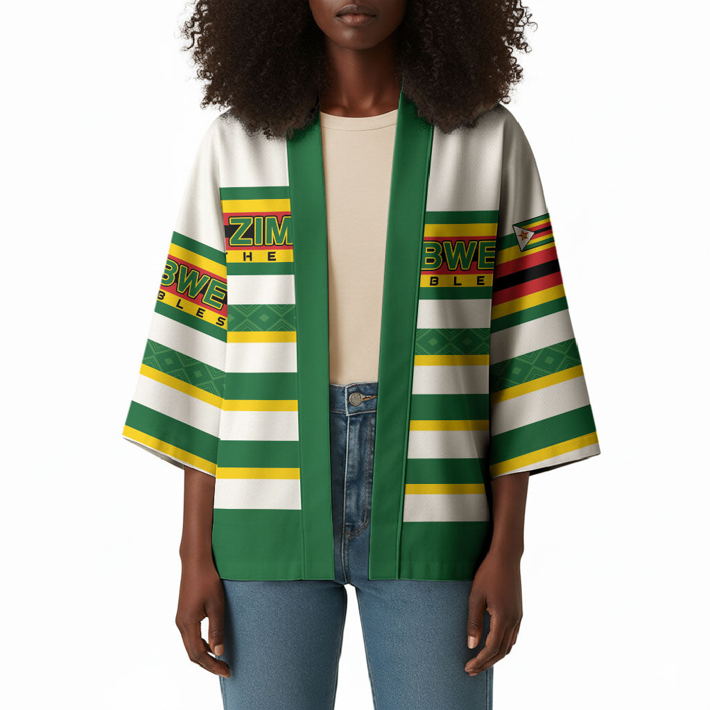 Zimbabwe Rugby Custom Kimono Sables National Pride