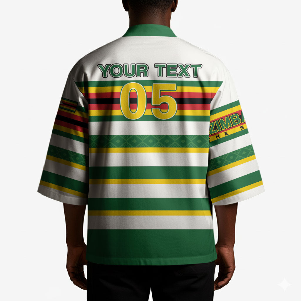 Zimbabwe Rugby Custom Kimono Sables National Pride