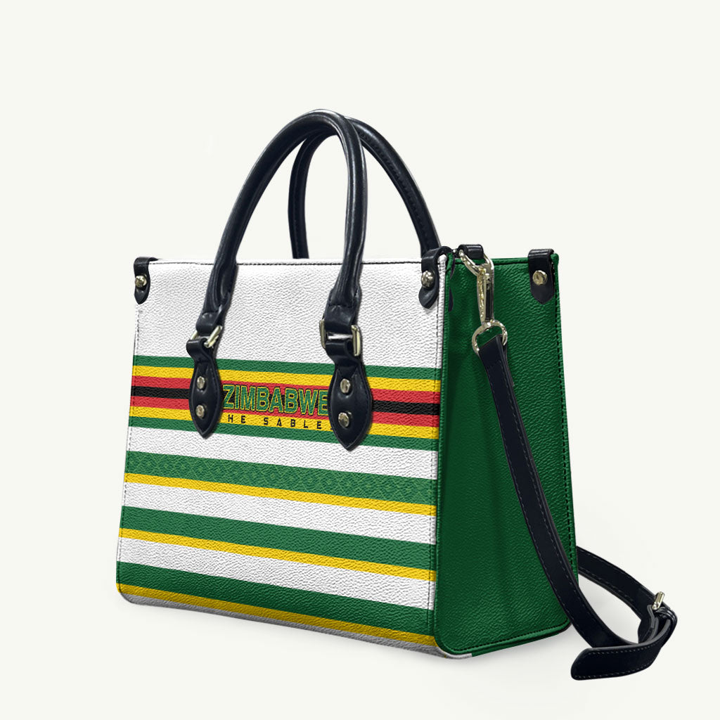 Zimbabwe Rugby Leather Bag Sables National Pride