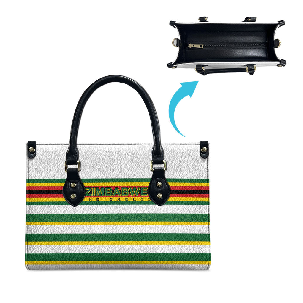 Zimbabwe Rugby Leather Bag Sables National Pride