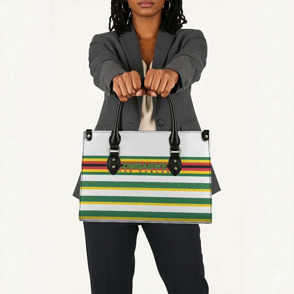 Zimbabwe Rugby Leather Bag Sables National Pride