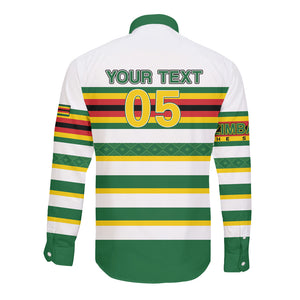 Zimbabwe Rugby Custom Long Sleeve Button Shirt Sables National Pride