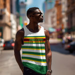 Zimbabwe Rugby Custom Men Tank Top Sables National Pride