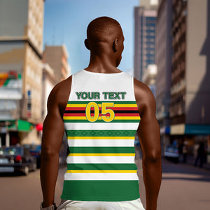 Zimbabwe Rugby Custom Men Tank Top Sables National Pride