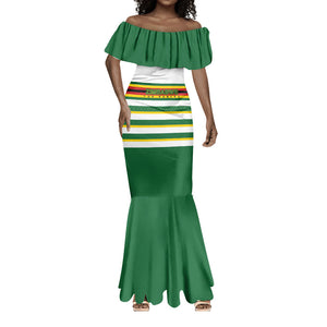 Zimbabwe Rugby Custom Mermaid Dress Sables National Pride