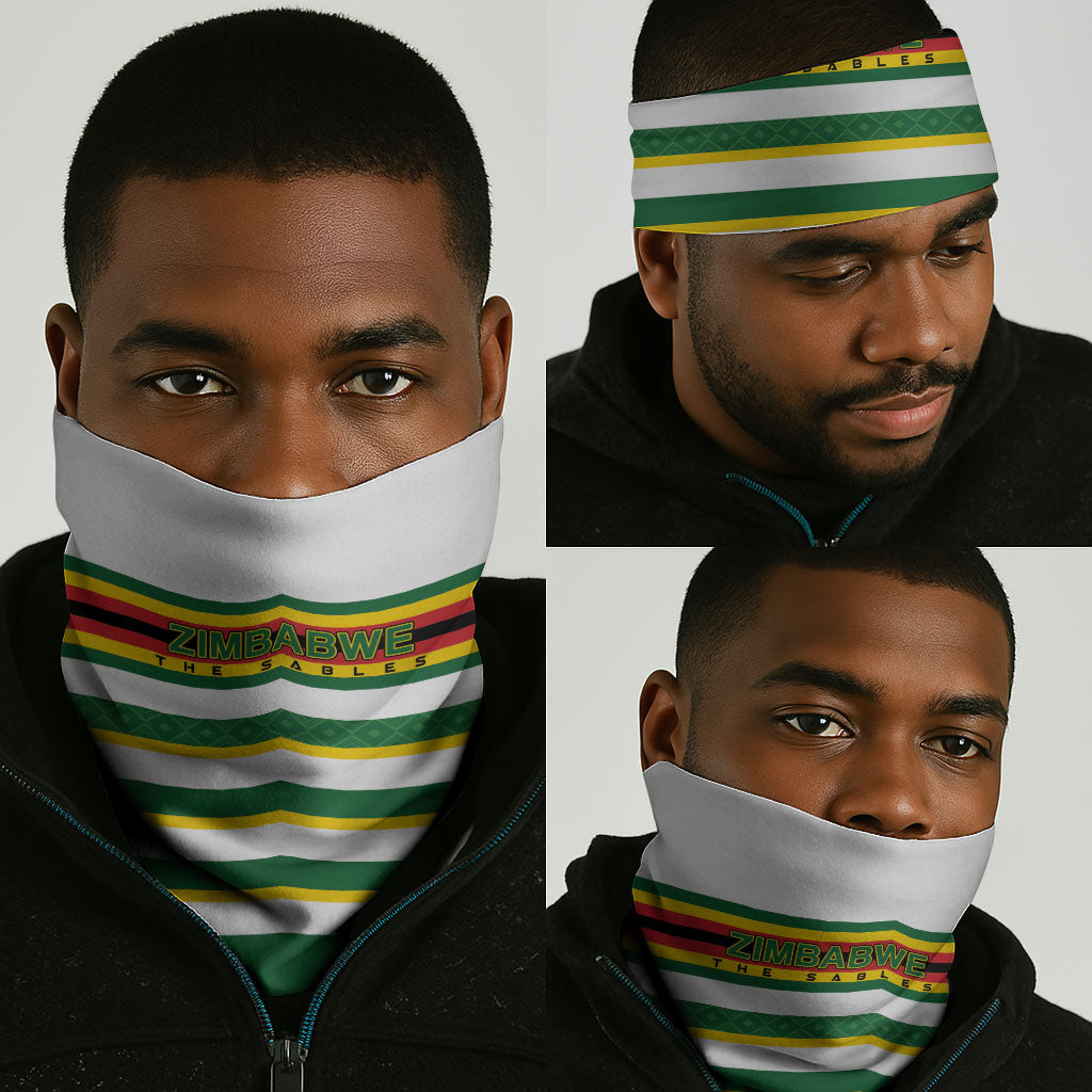 Zimbabwe Rugby Neck Gaiter Sables National Pride