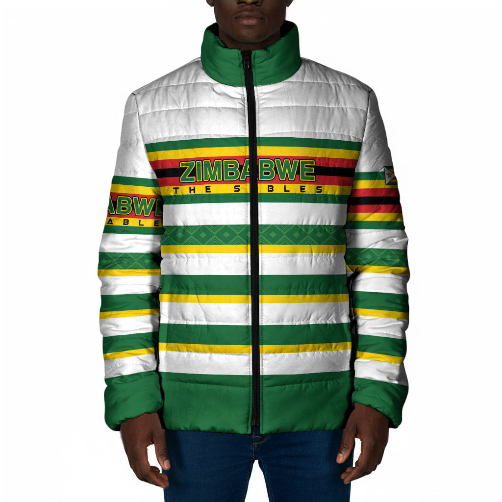 Zimbabwe Rugby Custom Padded Jacket Sables National Pride