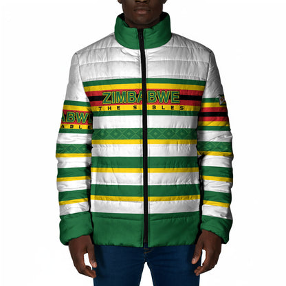 Zimbabwe Rugby Custom Padded Jacket Sables National Pride
