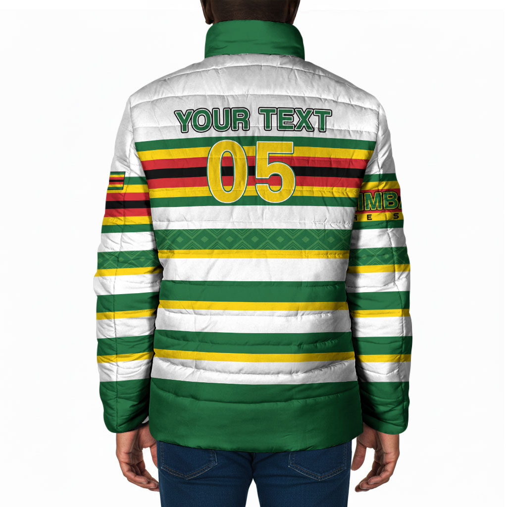 Zimbabwe Rugby Custom Padded Jacket Sables National Pride