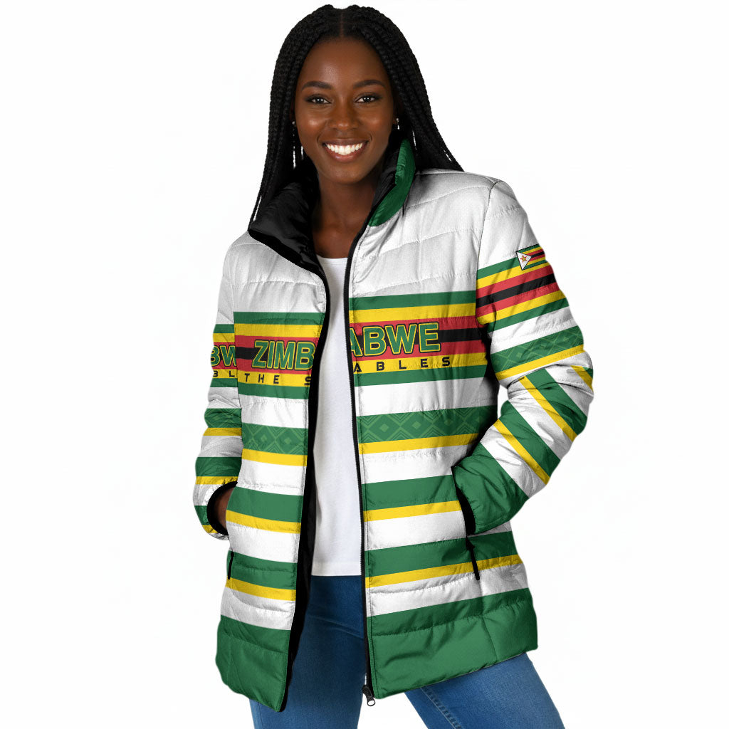 Zimbabwe Rugby Custom Padded Jacket Sables National Pride