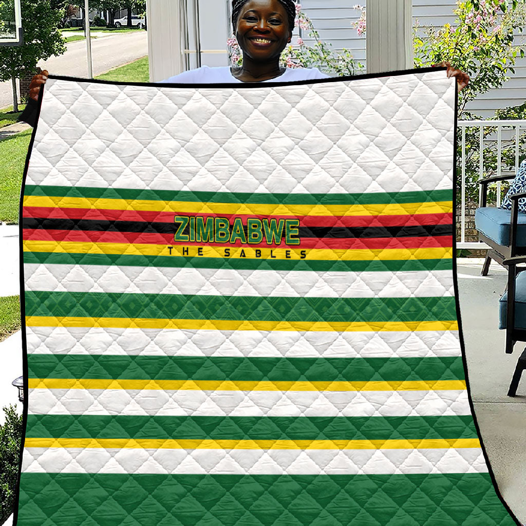 Zimbabwe Rugby Quilt Sables National Pride