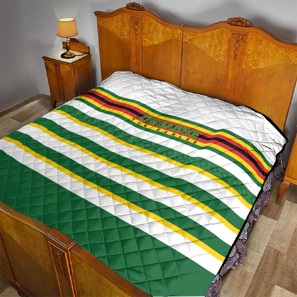 Zimbabwe Rugby Quilt Sables National Pride