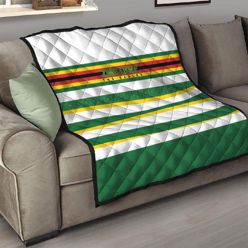 Zimbabwe Rugby Quilt Sables National Pride