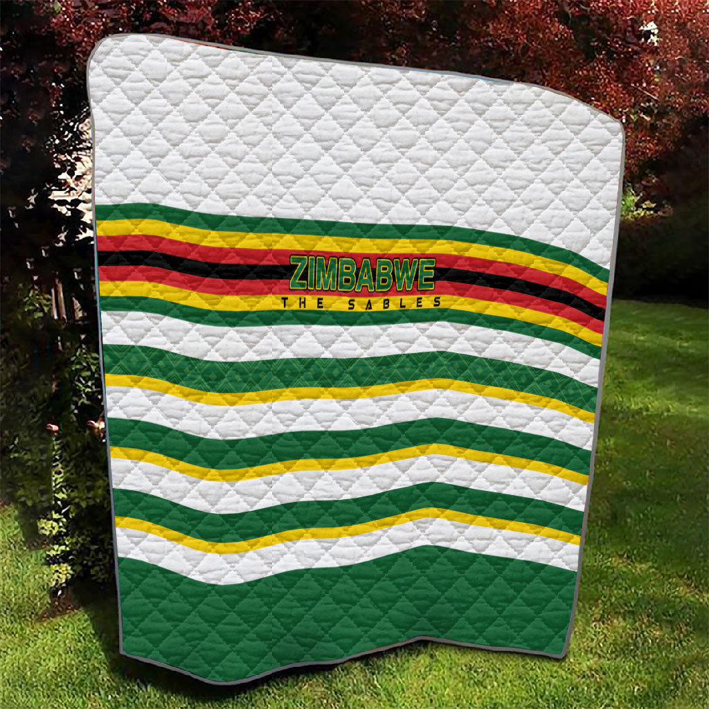 Zimbabwe Rugby Quilt Sables National Pride