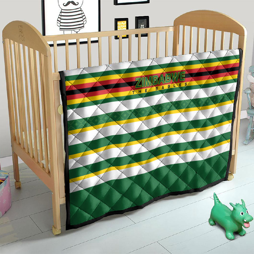Zimbabwe Rugby Quilt Sables National Pride