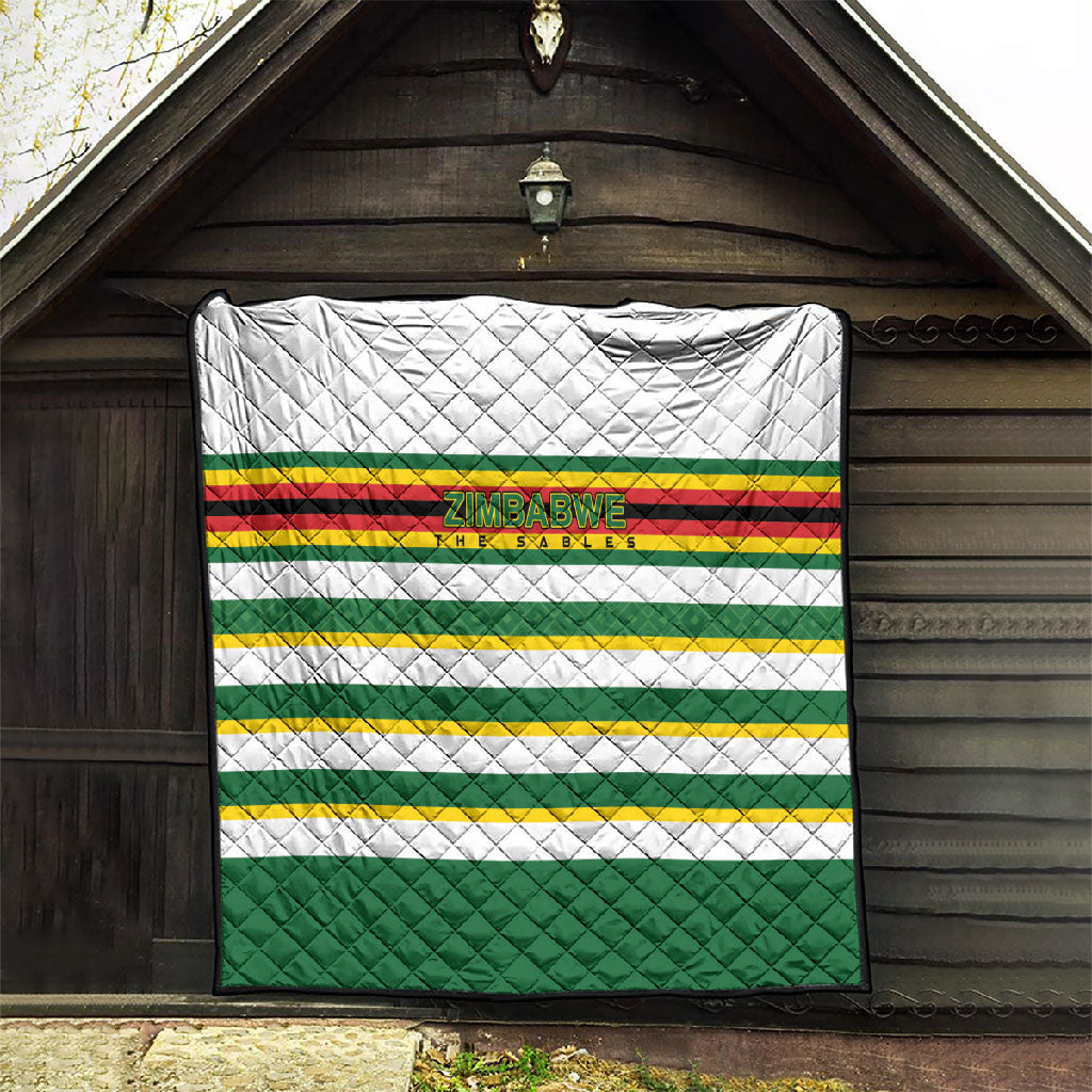 Zimbabwe Rugby Quilt Sables National Pride