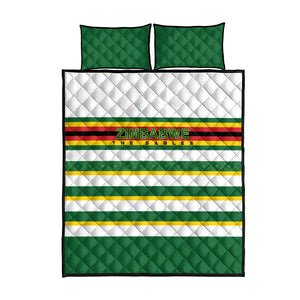 Zimbabwe Rugby Quilt Bed Set Sables National Pride