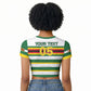Zimbabwe Rugby Custom Raglan Cropped T shirt Sables National Pride
