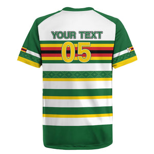 Zimbabwe Rugby Custom Rugby Jersey Sables National Pride