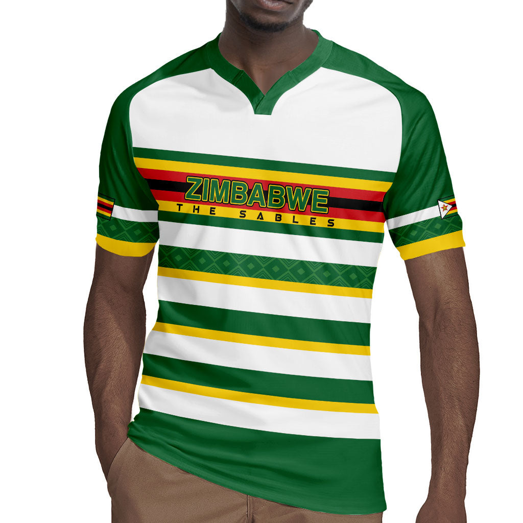Zimbabwe Rugby Custom Rugby Jersey Sables National Pride