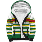 Zimbabwe Rugby Custom Sherpa Hoodie Sables National Pride