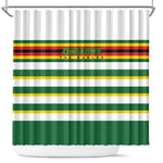 Zimbabwe Rugby Shower Curtain Sables National Pride