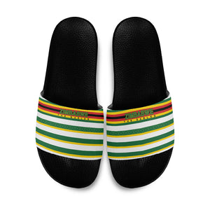 Zimbabwe Rugby Slide Sandals Sables National Pride