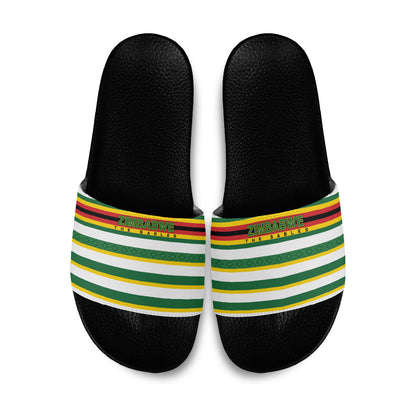 Zimbabwe Rugby Slide Sandals Sables National Pride