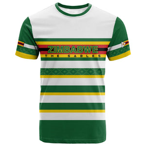 Zimbabwe Rugby Custom T shirt Sables National Pride