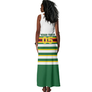 Zimbabwe Rugby Custom Tank Maxi Dress Sables National Pride