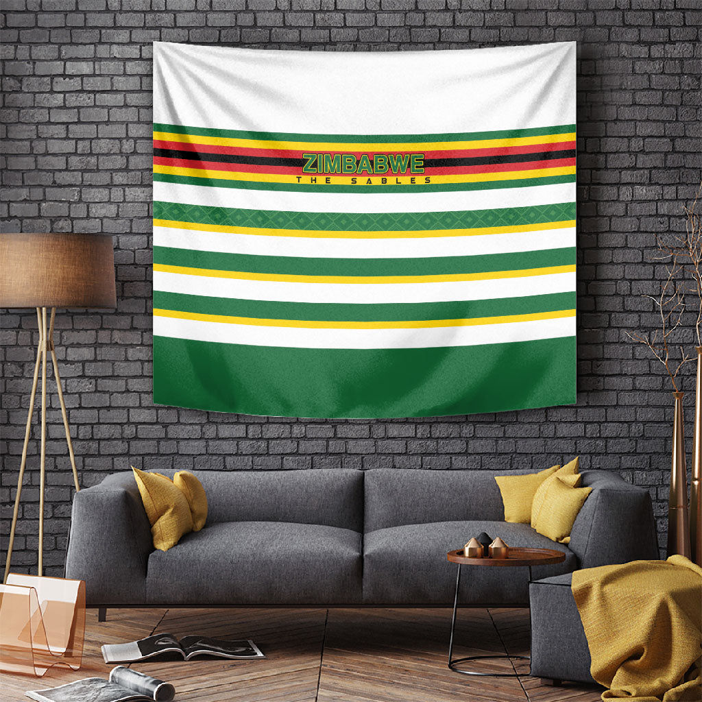 Zimbabwe Rugby Tapestry Sables National Pride