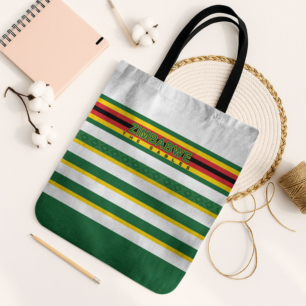 Zimbabwe Rugby Tote Bag Sables National Pride