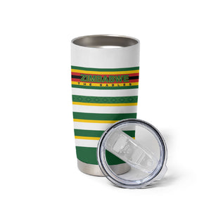 Zimbabwe Rugby Custom Tumbler Cup Sables National Pride
