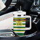 Zimbabwe Rugby Custom Tumbler With Handle Sables National Pride