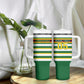 Zimbabwe Rugby Custom Tumbler With Handle Sables National Pride
