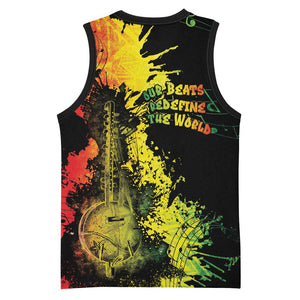 Afro Music Pride Basketball Jersey From Our Roots The World Finds Rhythm LT05